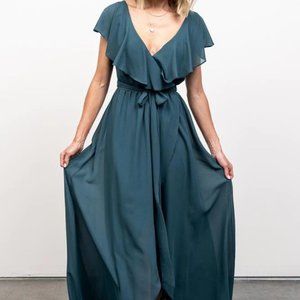 Chiffon Maxi Wedding Guest Dress